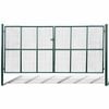 vidaXL Portail de jardin en maille 400x175 cm