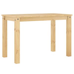 vidaXL Table &agrave; manger PANAMA 112x60x75 cm bois massif de pin