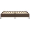 vidaXL Cadre de lit sans matelas marron 140x200 cm similicuir