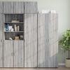 vidaXL Armoire de rangement mince sonoma gris 45x42,5x225 cm