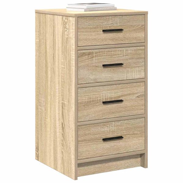 vidaXL Buffet Ch&ecirc;ne sonoma 40 x 41 x 75 cm Bois d'ing&eacute;nierie