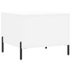 vidaXL Tables basses 2 pcs blanc 50x50x40 cm bois d'ing&eacute;nierie
