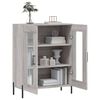 vidaXL Buffet sonoma gris 69,5x34x90 cm bois d'ing&eacute;nierie