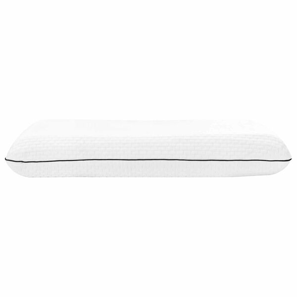 vidaXL Coussin de sommeil Uni Blanc 70 x 40 x 14 cm Mousse de Gel