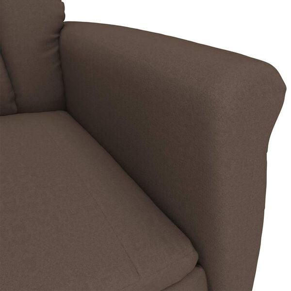 vidaXL Chaise de massage Marron 70.5 x 96.5 x 95 cm Faux cuir