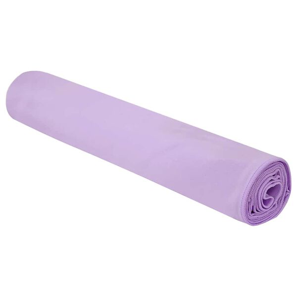 vidaXL Serviettes de sport 2 pcs Violet 180 x 90 cm