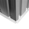 vidaXL Abri de stockage pour jardin m&eacute;tal gris 257x205x178 cm