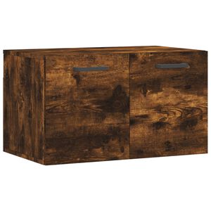 vidaXL Armoire murale Ch&ecirc;ne fum&eacute; 60x36,5x35 cm Bois d'ing&eacute;nierie