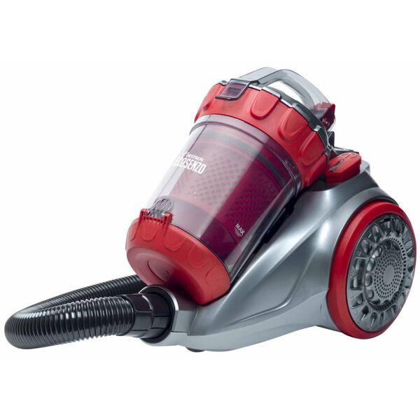 Bestron Aspirateur sans sac Ecozenzo Plus Rouge et argent&eacute; ABL930SR