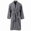 vidaXL Peignoir unisexe Terry 100 % Coton Anthracite S