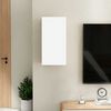 vidaXL Meuble TV Blanc 30,5x30x60 cm Bois d&rsquo;ing&eacute;nierie