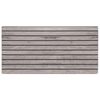 vidaXL Panneaux muraux 10 pcs Gris 100 x 50 cm Mousse EPS