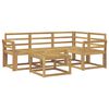 vidaXL Ensemble de canap&eacute;s d'ext&eacute;rieur 5 pcs Blanc 59 x 59 x 37 cm