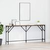 vidaXL Table console ch&ecirc;ne artisanal 180 x 23 x 75 cm