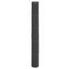 vidaXL Membrane anti-mauvaises herbes noir 1x10 m PP