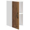 vidaXL Armoire murale de cuisine Lucca vieux bois bois ing&eacute;nierie