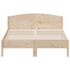 vidaXL Cadre de lit sans matelas 120x200 cm bois de pin massif