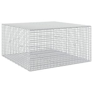 vidaXL Gabion avec fil de 3,5 mm et maille de 5x2,5 cm 100x100x50 cm