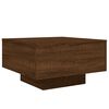 vidaXL Table basse chêne marron 55x55x31 cm bois d'ingénierie