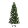 vidaXL Sapin de No&euml;l artificiel avec 300 LED Vert 240 cm PE et PVC