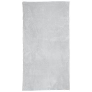 vidaXL Tapis HUARTE &agrave; poils courts doux et lavable gris 60x110 cm