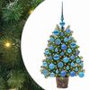 vidaXL Sapin de No&euml;l artificiel Vert 75 cm PE et PVC