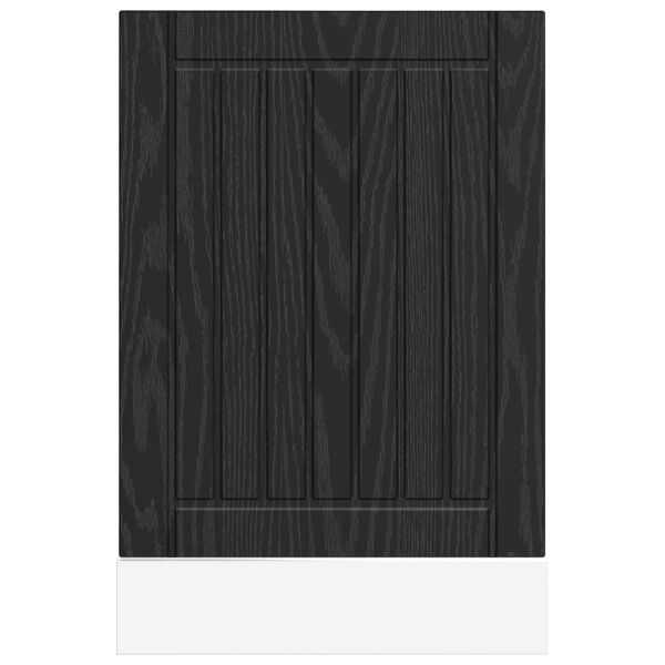 vidaXL Armoire de cuisine Ch&ecirc;ne noir 45 x 1,5 x 67 cm