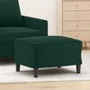 vidaXL Repose-pied Vert foncé 60x50x41 cm Velours