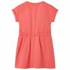 Robe pour enfants avec cordon de serrage corail 92