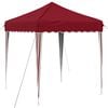 vidaXL Tente de f&ecirc;te pop-up 195 x 195 x 245 cm Bordeaux Tissu Oxford
