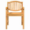 vidaXL Chaises de jardin lot de 2 58x59x88 cm bois de teck solide