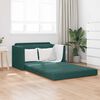 vidaXL Canap&eacute;-Lit 110cm Vert fonc&eacute; Velours