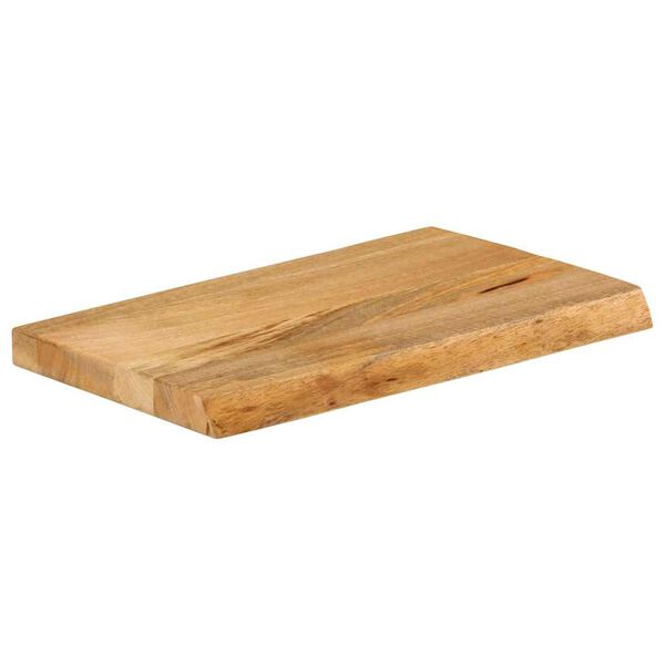 vidaXL Dessus de table &agrave; bord vivant 40x20x3,8 cm bois massif manguier