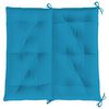vidaXL Coussin de banc de jardin bleu clair tissu oxford