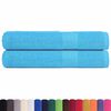 vidaXL Serviettes de sauna FROGN 2pcs turquoise 80x200cm 360 g/m&sup2;