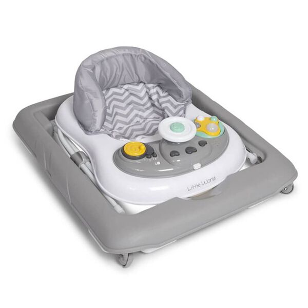 Little World Trotteur b&eacute;b&eacute; Pluto Gris