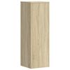 vidaXL Support pour plantes ch&ecirc;ne sonoma 33x33x100cm bois d'ing&eacute;nierie