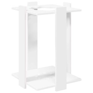 vidaXL Support de queue de billard Bois d'ing&eacute;nierie 42 x 43 x 60 cm