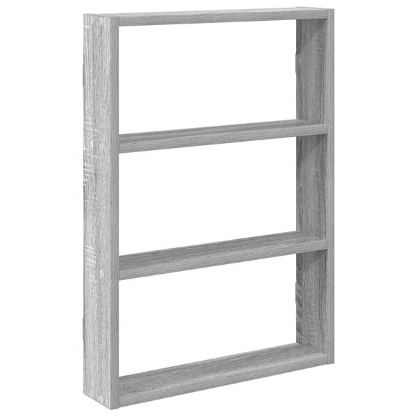 vidaXL Étagère murale sonoma gris 43x9x60 cm bois ingénierie