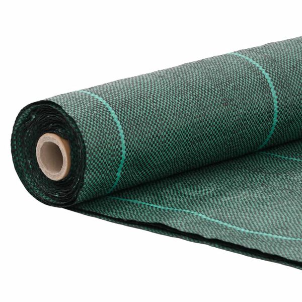 vidaXL Membrane anti-mauvaises herbes vert 1,5x150 m PP