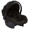 vidaXL Poussette pour bébé 3-en-1 Anthracite et noir Acier