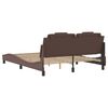 vidaXL Cadre de lit Viana sans matelas marron 160x200 cm similicuir
