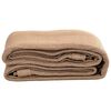 vidaXL Tapis de tente Taupe 400x700 cm PEHD