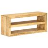 vidaXL Meuble TV 107x35x45 cm Bois de manguier solide
