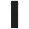 vidaXL Armoire de salle de bain avec miroir Ch&ecirc;ne noir 60 x 16 x 60 cm Bois d'ing&eacute;nierie