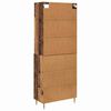 vidaXL Haut Armoire Bois ancien 69,5 x 34 x 180 cm Bois d'ing&eacute;nierie