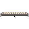 vidaXL Cadre de lit sans matelas gris 140x190 cm similicuir