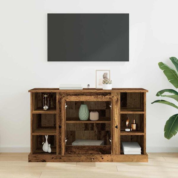 vidaXL Buffet Bois Ancien 100 x 35,5 x 60 cm Bois d'ing&eacute;nierie