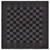 vidaXL Ensemble de serviettes 20 pcs noir et gris coton