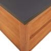 vidaXL Bo&icirc;te de rangement de jardin 60x50x55 cm bois d'eucalyptus